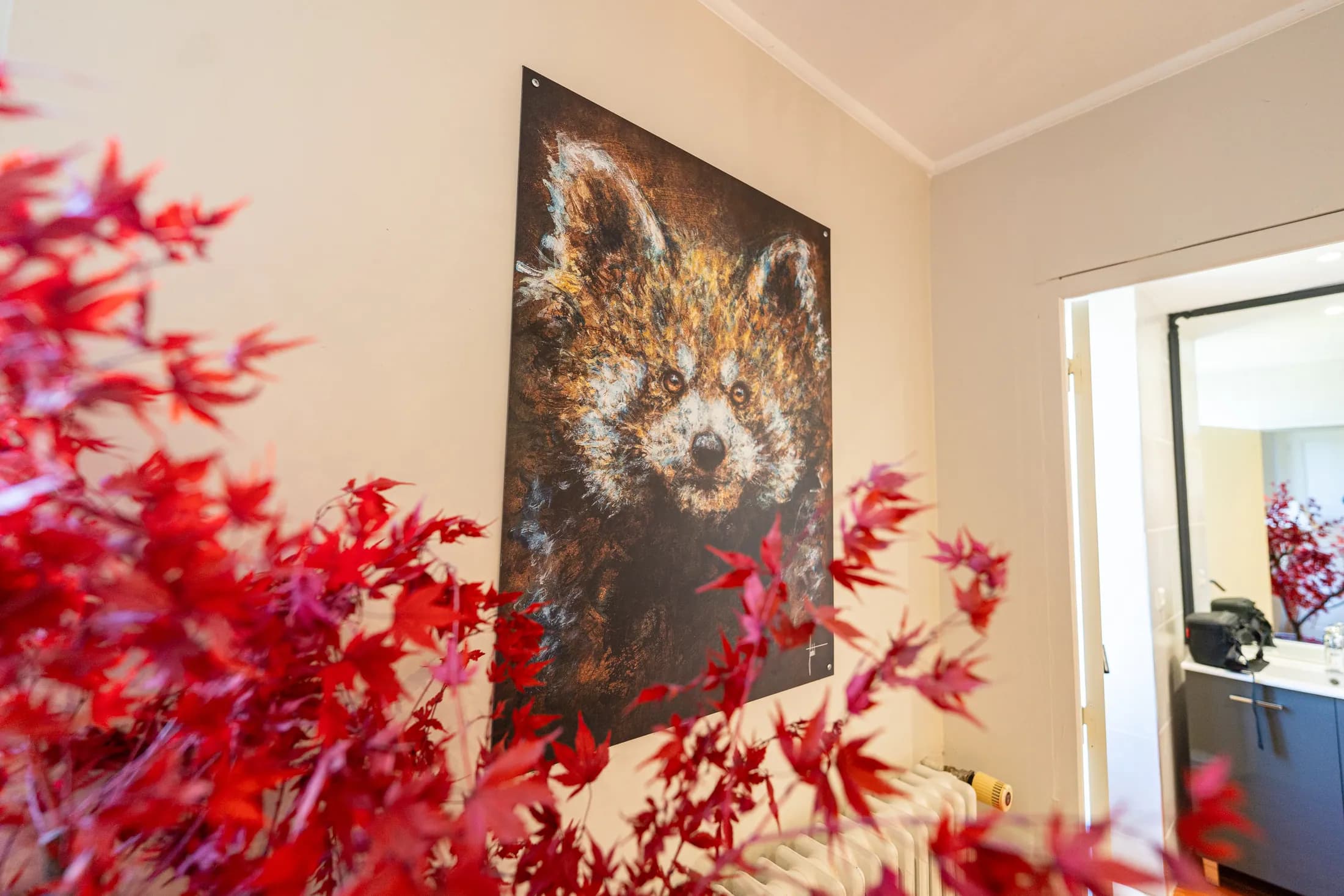 Chambre Panda roux