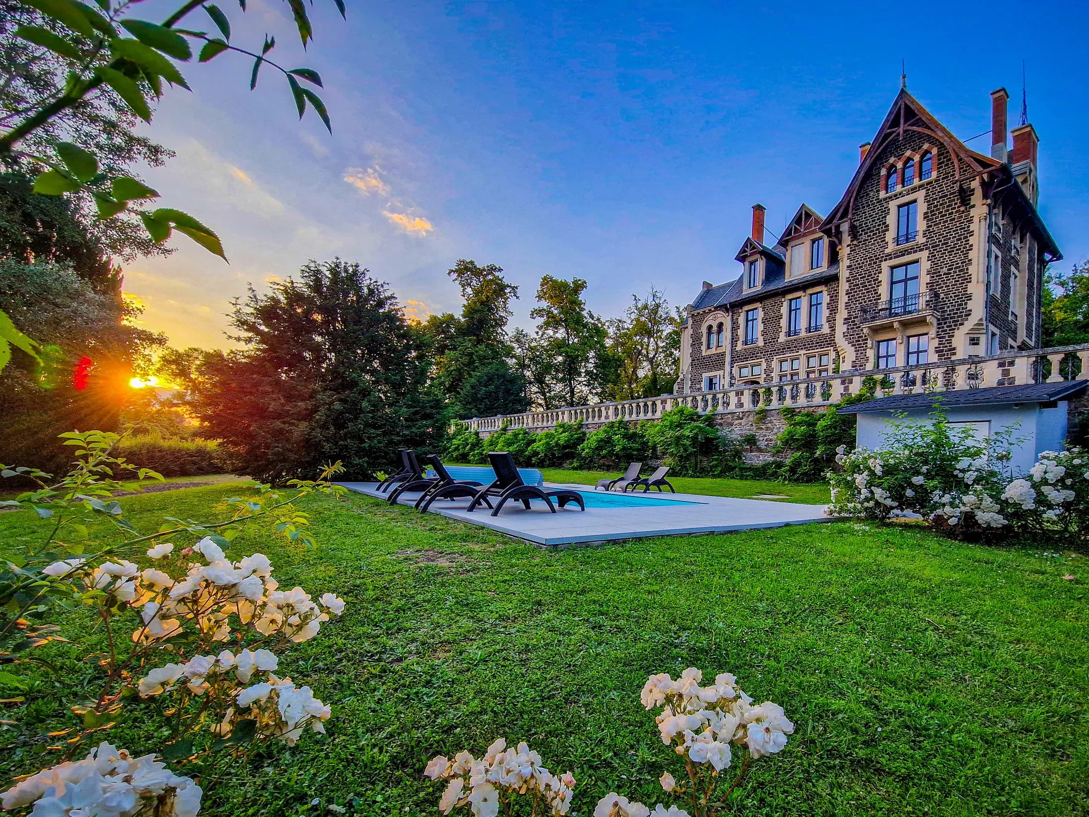 Le parc du Manoir des Rêves Sauvages