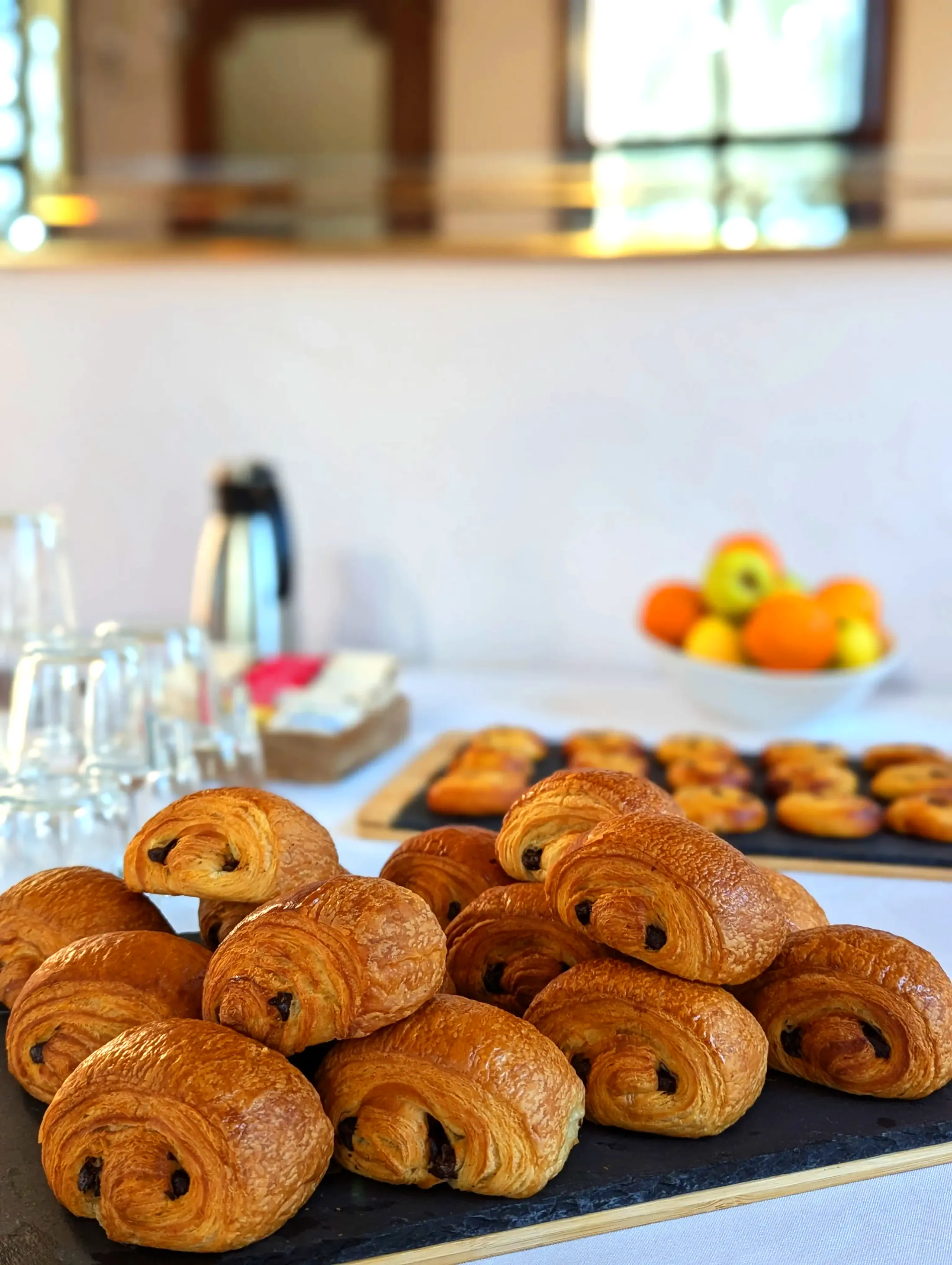 Le petit-déjeuner au Manoir